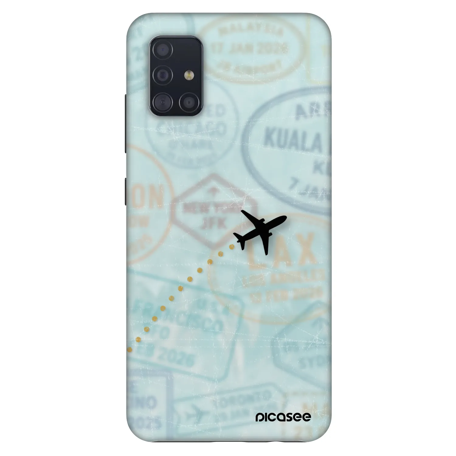 Picasee Fashion Case za Samsung Galaxy A51 A515F - FLIGHT PATH