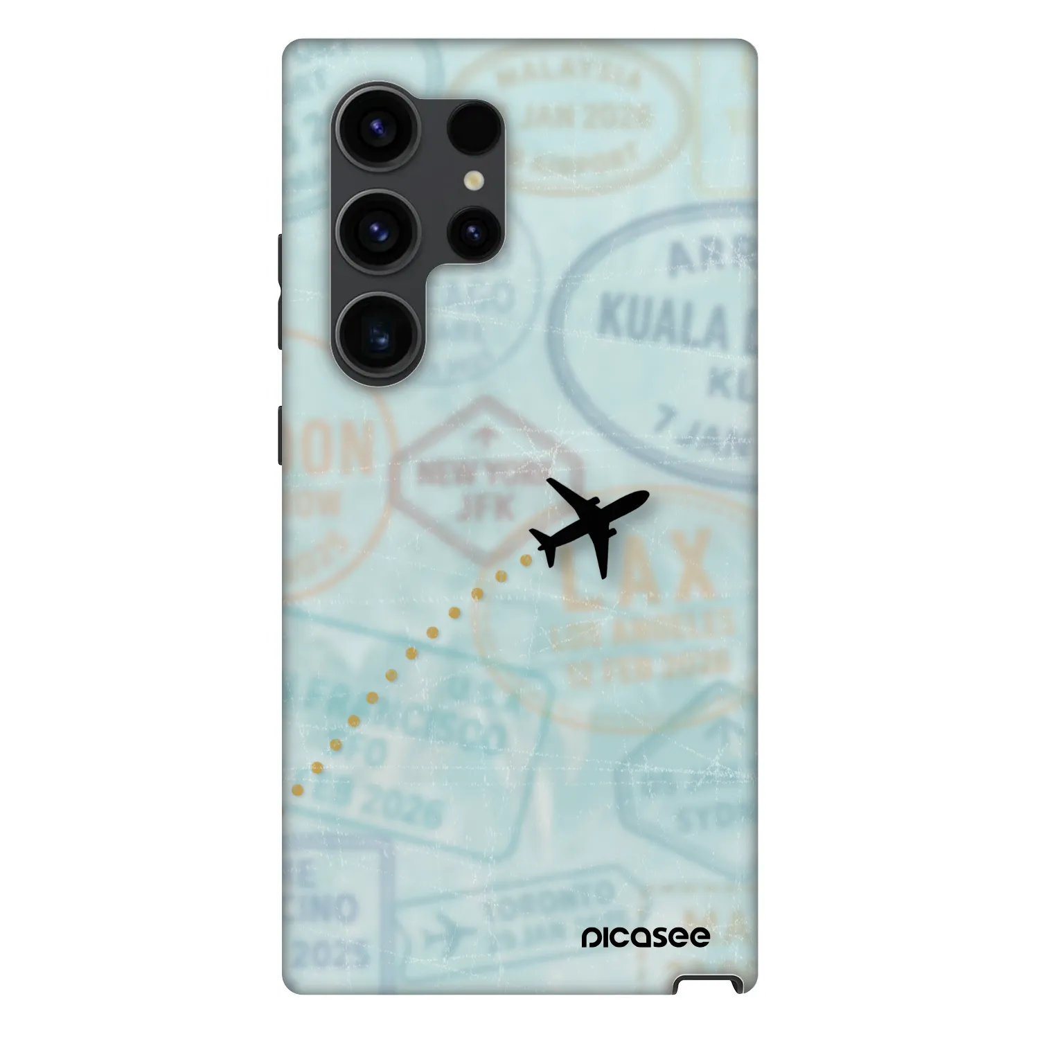 Picasee Fashion Case PowerShare pro Samsung Galaxy S24 Ultra S928B 5G - FLIGHT PATH