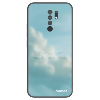 Picasee silikonski črni ovitek za Xiaomi Redmi 9 - CHASiNG LIGHT
