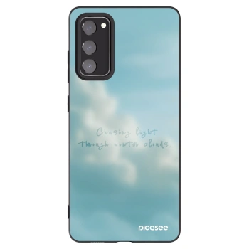 Picasee silikonski črni ovitek za Samsung Galaxy S20 FE - CHASiNG LIGHT