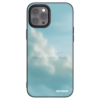 Picasee silikonski črni ovitek za Apple iPhone 12 Pro Max - CHASiNG LIGHT