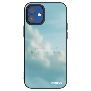 Picasee silikonski črni ovitek za Apple iPhone 12 mini - CHASiNG LIGHT