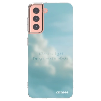 Picasee silikonski prozorni ovitek za Samsung Galaxy S21 5G G991B - CHASiNG LIGHT