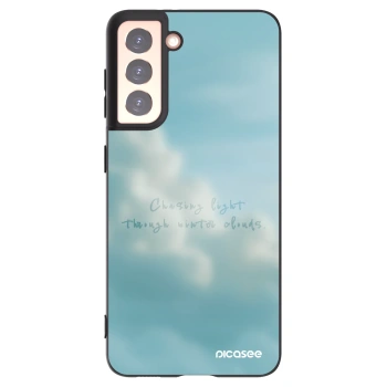 Picasee silikonski črni ovitek za Samsung Galaxy S21 5G G991B - CHASiNG LIGHT