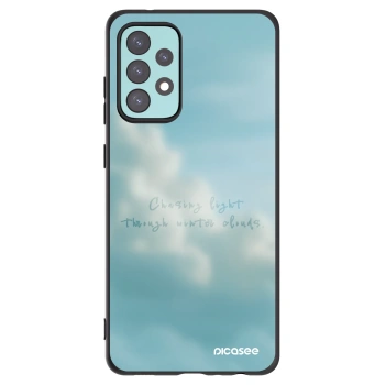 Picasee silikonski črni ovitek za Samsung Galaxy A72 A725F - CHASiNG LIGHT