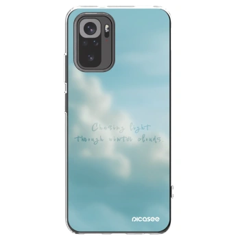 Picasee silikonski prozorni ovitek za Xiaomi Redmi Note 10S - CHASiNG LIGHT