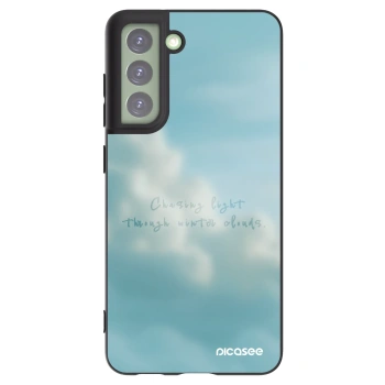 Picasee silikonski črni ovitek za Samsung Galaxy S21 FE 5G - CHASiNG LIGHT