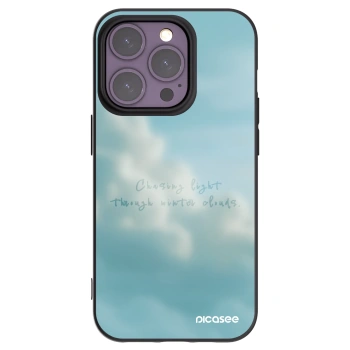 Picasee silikonski črni ovitek za Apple iPhone 14 Pro - CHASiNG LIGHT