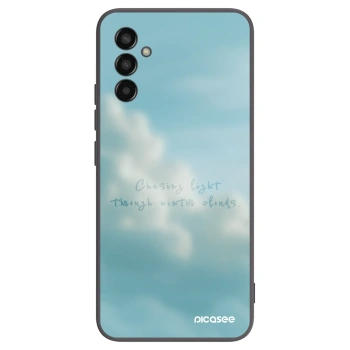 Picasee silikonski črni ovitek za Samsung Galaxy M13 M135F - CHASiNG LIGHT