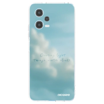 Picasee silikonski prozorni ovitek za Xiaomi Redmi Note 12 5G - CHASiNG LIGHT