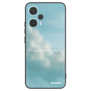 Picasee silikonski črni ovitek za Xiaomi Poco F5 - CHASiNG LIGHT