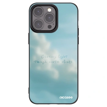 Picasee silikonski črni ovitek za Apple iPhone 15 Pro Max - CHASiNG LIGHT