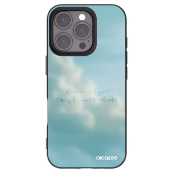 Picasee silikonski črni ovitek za Apple iPhone 16 Pro - CHASiNG LIGHT