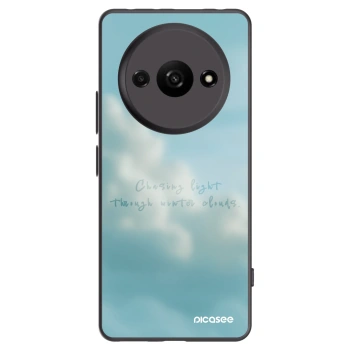 Picasee silikonski črni ovitek za Xiaomi Redmi A3 - CHASiNG LIGHT