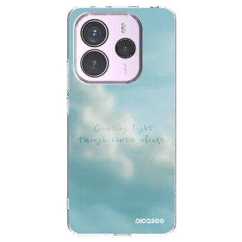Picasee silikonski prozorni ovitek za Xiaomi Redmi Note 14 5G - CHASiNG LIGHT