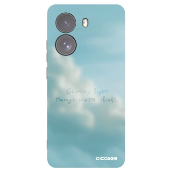 Picasee silikonski črni ovitek za Xiaomi Poco X7 - CHASiNG LIGHT