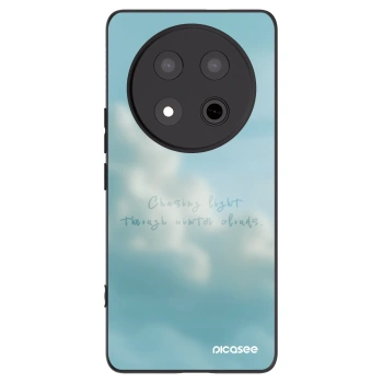 Picasee silikonski črni ovitek za Honor Magic7 Lite 5G - CHASiNG LIGHT