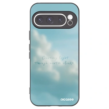 Picasee silikonski črni ovitek za Google Pixel 9 Pro - CHASiNG LIGHT