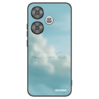 Picasee silikonski črni ovitek za Xiaomi Poco F6 - CHASiNG LIGHT