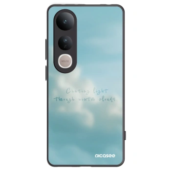 Picasee silikonski črni ovitek za Vivo V50 Lite 5G - CHASiNG LIGHT