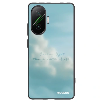 Picasee silikonski črni ovitek za Xiaomi Poco F7 5G - CHASiNG LIGHT