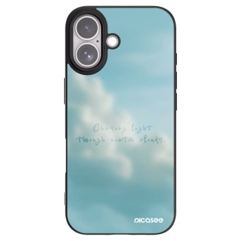 Picasee silikonski črni ovitek za Apple iPhone 17 - CHASiNG LIGHT