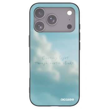 Picasee silikonski črni ovitek za Apple iPhone 17 Pro - CHASiNG LIGHT