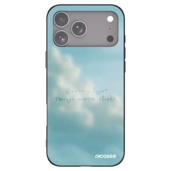 Picasee silikonski črni ovitek za Apple iPhone 17 Pro Max - CHASiNG LIGHT