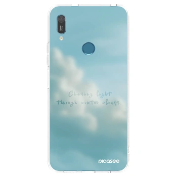 Picasee silikonski prozorni ovitek za Huawei Y6 2019 - CHASiNG LIGHT