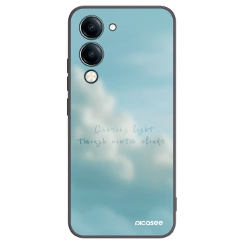 Picasee silikonski črni ovitek za Vivo Y29s 5G - CHASiNG LIGHT