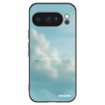 Picasee silikonski črni ovitek za Google Pixel 10 Pro - CHASiNG LIGHT