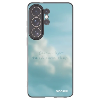 Picasee silikonski črni ovitek za Samsung Galaxy S26 Ultra - CHASiNG LIGHT