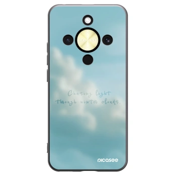 Picasee silikonski črni ovitek za Honor Magic8 Lite 5G - CHASiNG LIGHT