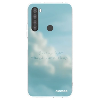 Picasee silikonski prozorni ovitek za Xiaomi Redmi Note 8 - CHASiNG LIGHT