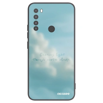 Picasee silikonski črni ovitek za Xiaomi Redmi Note 8 - CHASiNG LIGHT