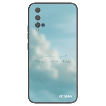 Picasee silikonski črni ovitek za Huawei Nova 5T - CHASiNG LIGHT