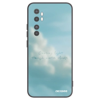Picasee silikonski črni ovitek za Xiaomi Mi Note 10 Lite - CHASiNG LIGHT