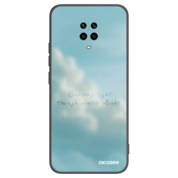 Picasee silikonski črni ovitek za Xiaomi Redmi Note 9S - CHASiNG LIGHT
