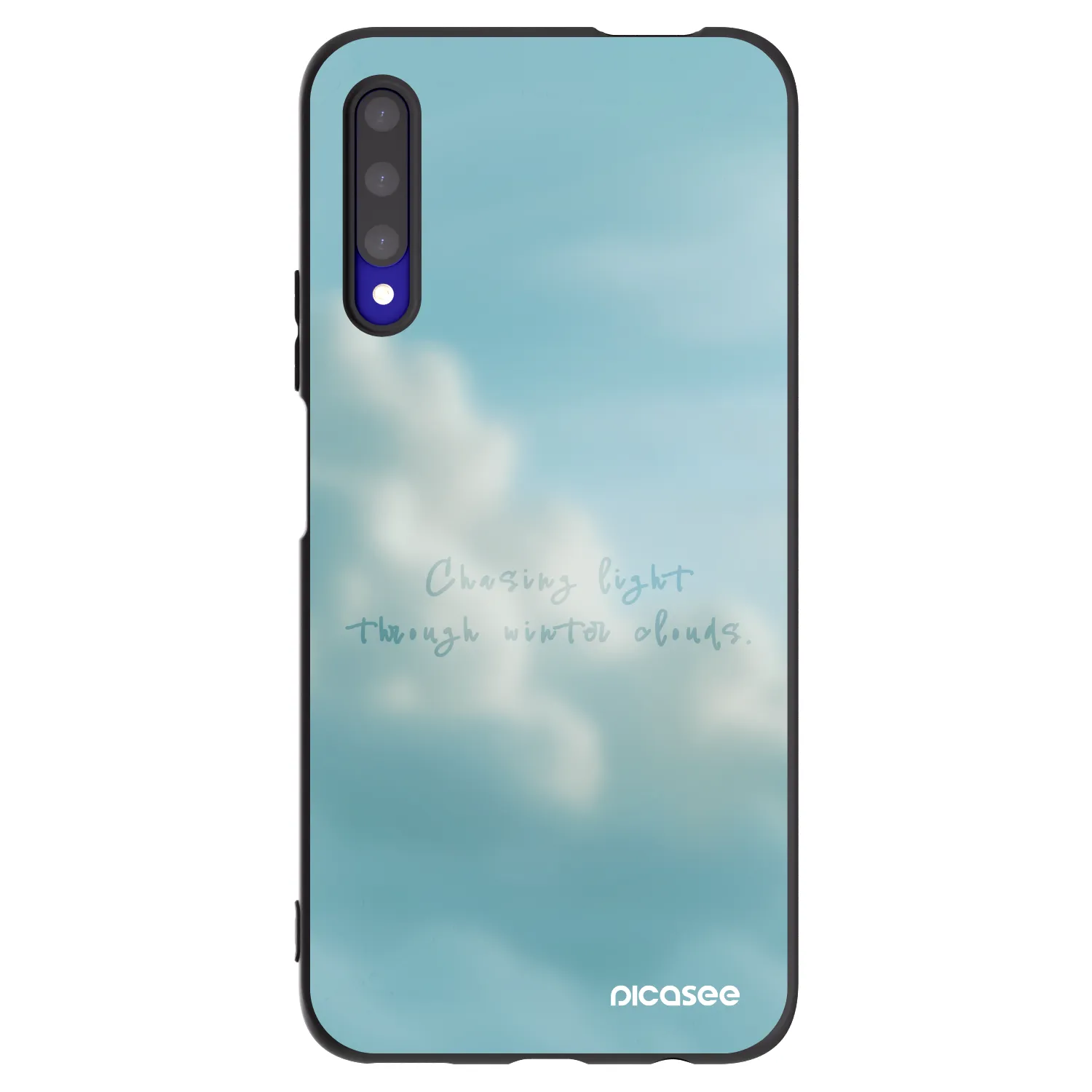 Picasee silikonski črni ovitek za Honor 9X Pro - CHASiNG LIGHT