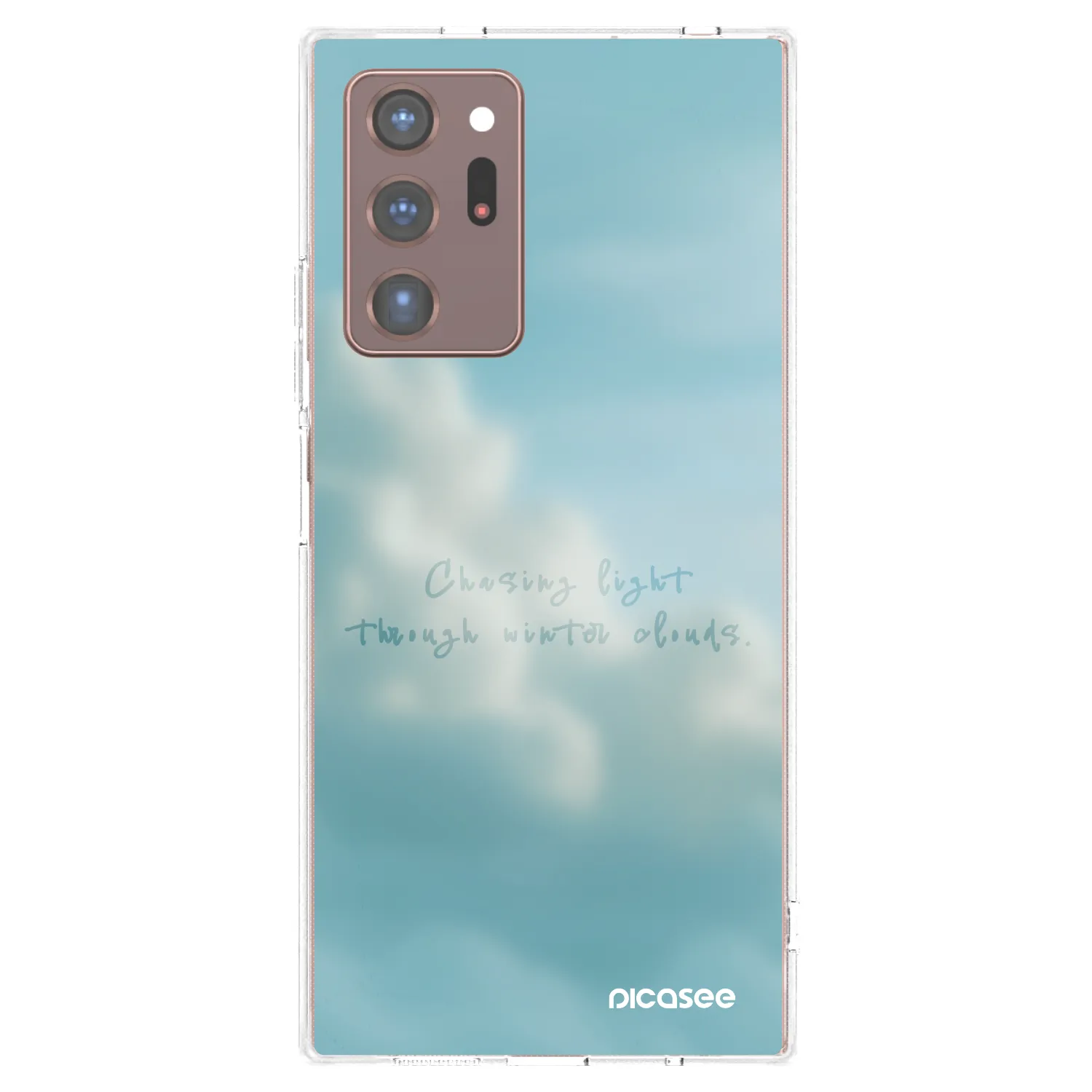 Picasee silikonski prozorni ovitek za Samsung Galaxy Note 20 Ultra - CHASiNG LIGHT