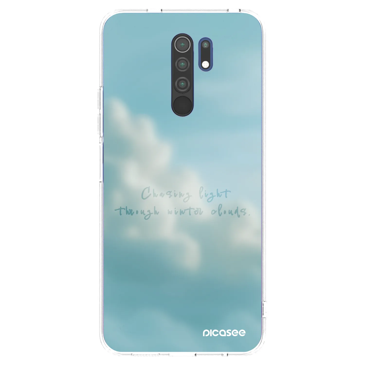 Picasee silikonski prozorni ovitek za Xiaomi Redmi 9 - CHASiNG LIGHT
