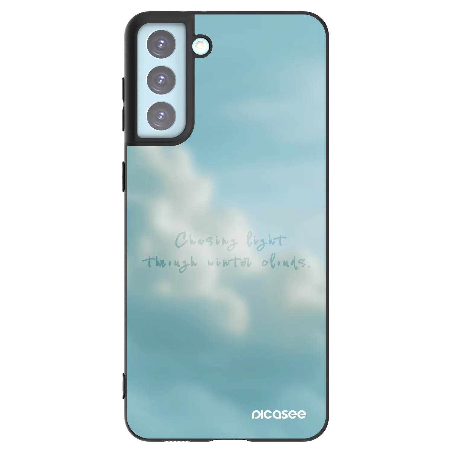 Picasee silikonski črni ovitek za Samsung Galaxy S21+ 5G G996F - CHASiNG LIGHT