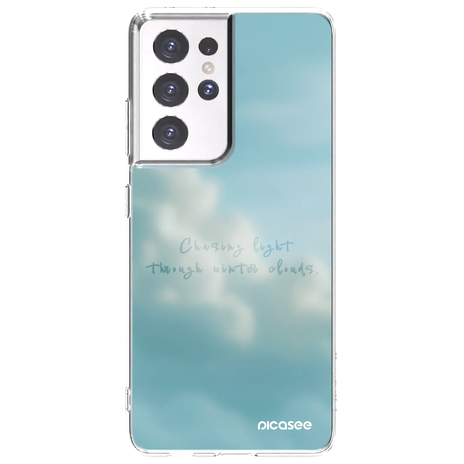 Picasee silikonski prozorni ovitek za Samsung Galaxy S21 Ultra 5G G998B - CHASiNG LIGHT