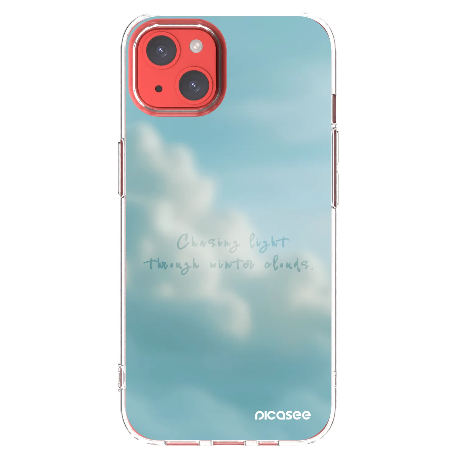 Picasee silikonski prozorni ovitek za Apple iPhone 13 - CHASiNG LIGHT