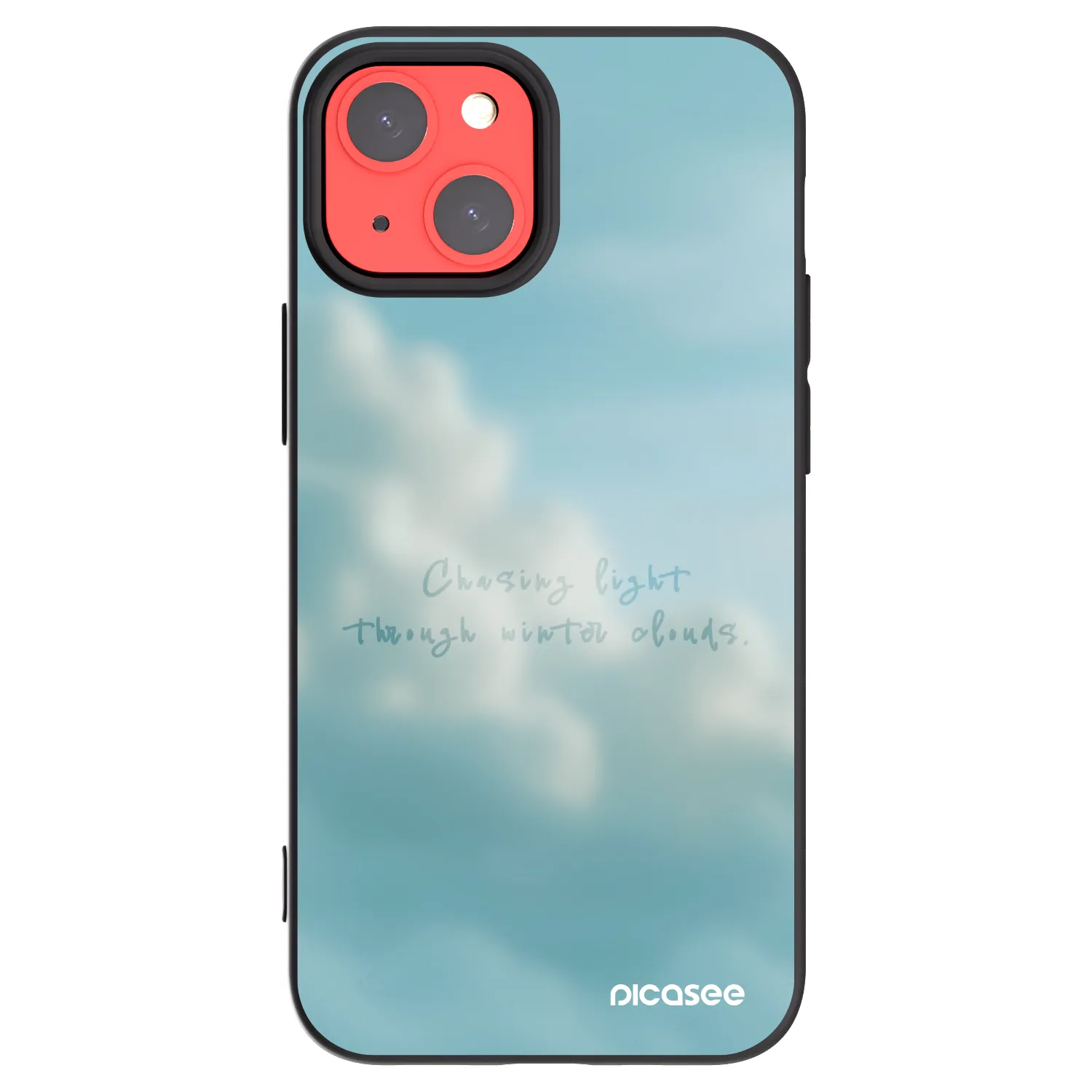 Picasee silikonski črni ovitek za Apple iPhone 13 mini - CHASiNG LIGHT