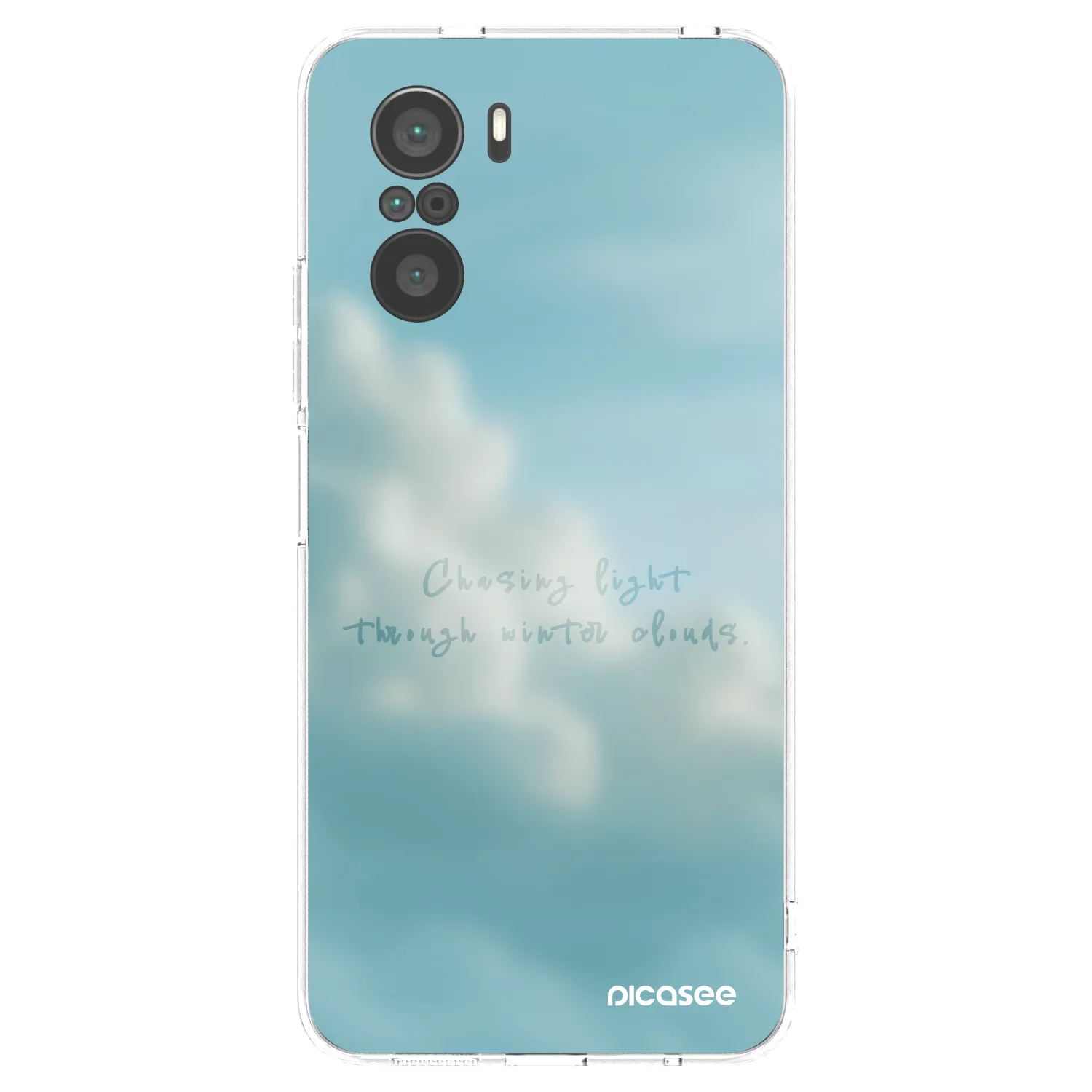 Picasee silikonski prozorni ovitek za Xiaomi Poco F3 - CHASiNG LIGHT