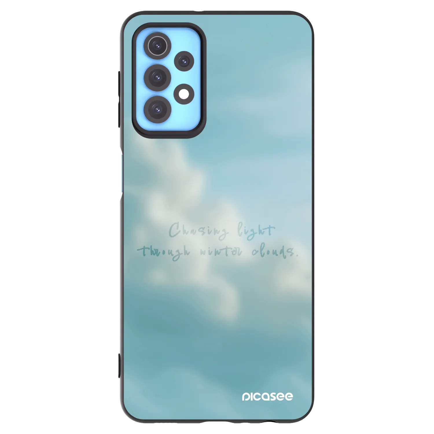 Picasee silikonski črni ovitek za Samsung Galaxy A32 4G SM-A325F - CHASiNG LIGHT