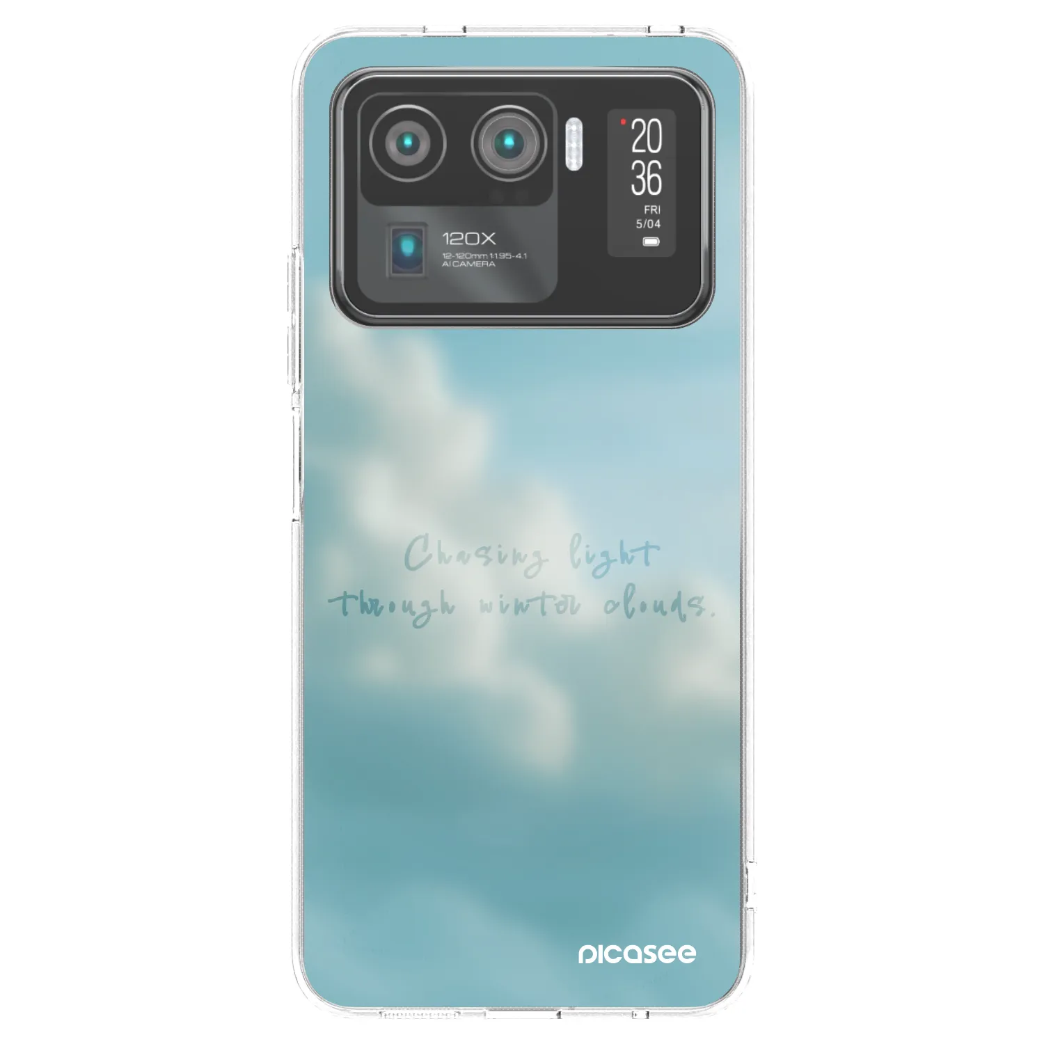 Picasee silikonski prozorni ovitek za Xiaomi Mi 11 Ultra - CHASiNG LIGHT