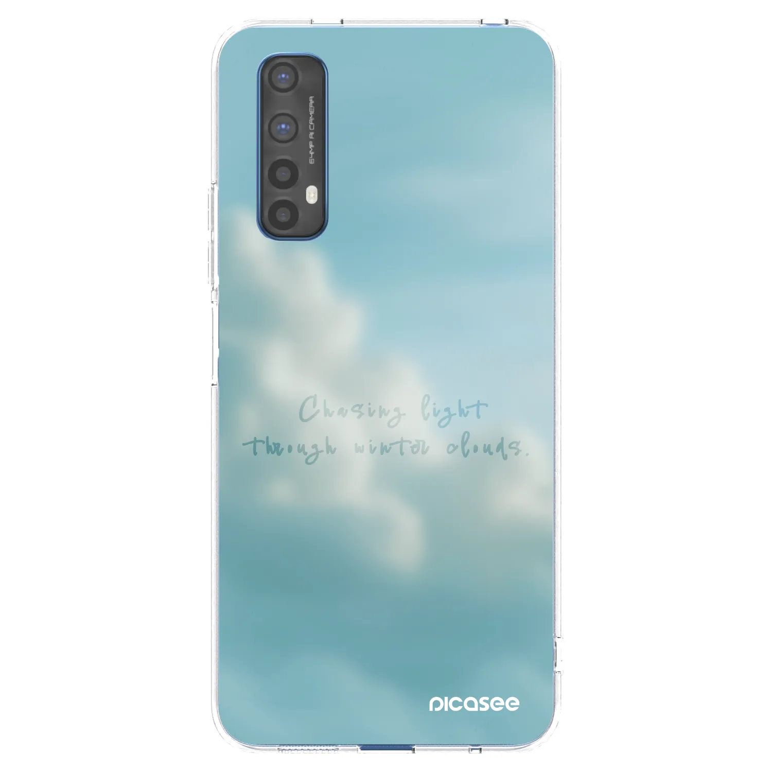 Picasee silikonski prozorni ovitek za Realme 7 - CHASiNG LIGHT