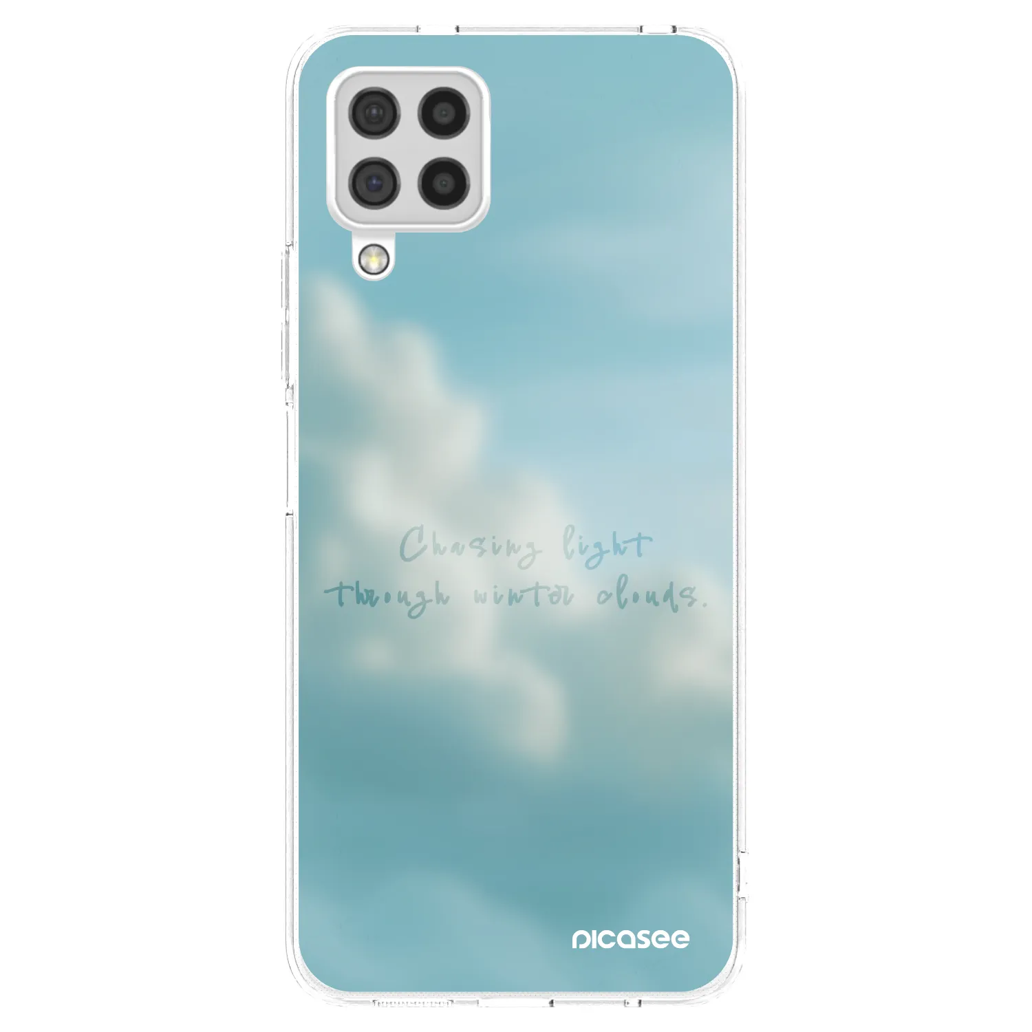 Picasee silikonski prozorni ovitek za Samsung Galaxy A22 A225F 4G - CHASiNG LIGHT